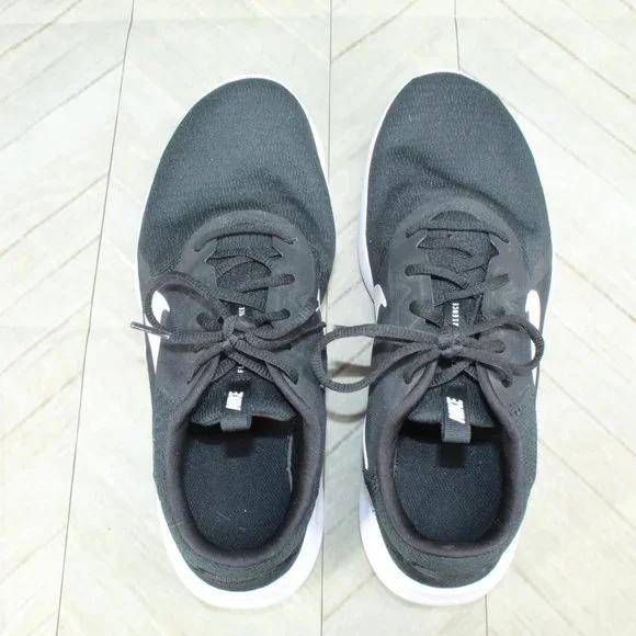 NIKE Men's Flex Experience RN 9 Black White Mesh Lace-up Running Shoes US 11 W - Picture 6 of 9